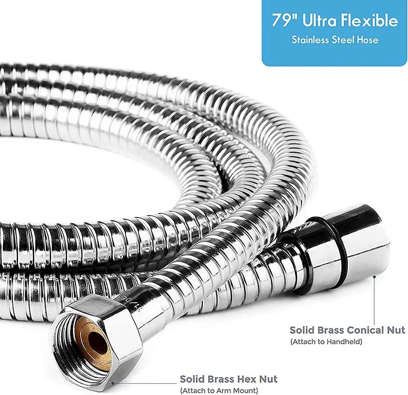 Stainless Steel Shower Hose - Image 2