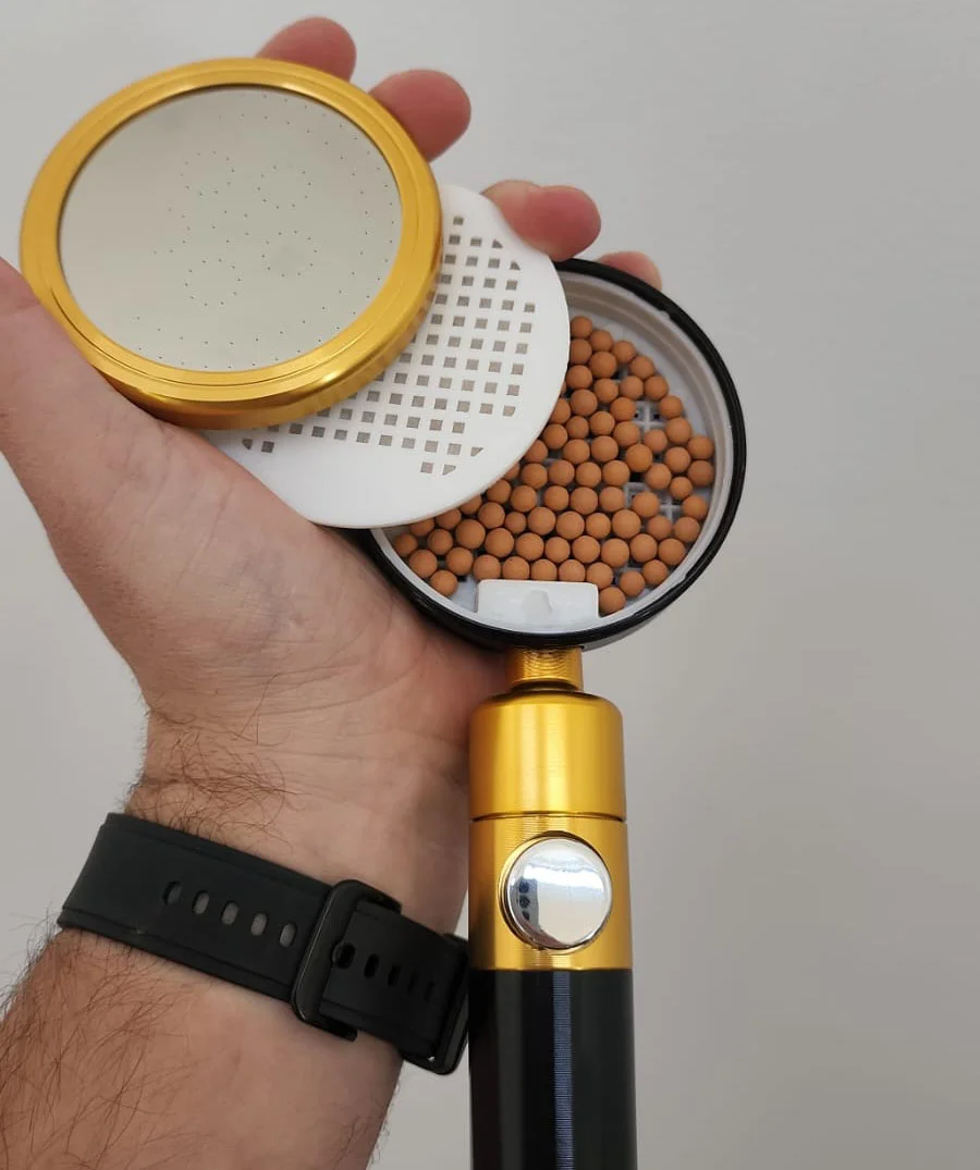 FineShowerJet™ Exclusive Limited Edition Shower Head - Golden in Black - Image 3